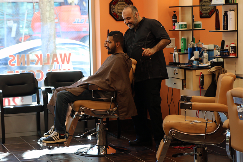 Habib at work